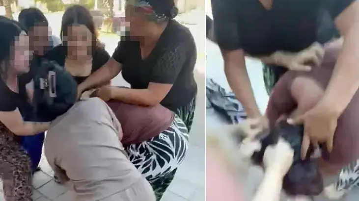 6 kadının saldırısına uğradı: Beni soymaya çalıştılar