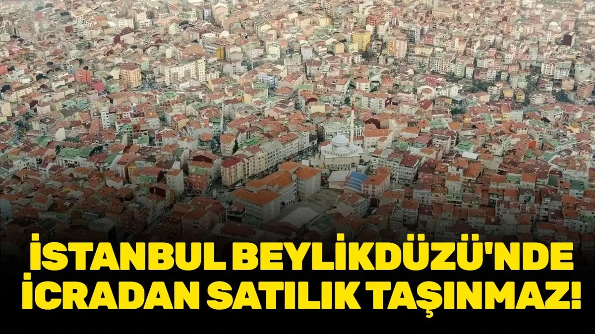 İstanbul Beylikdüzü'nde icradan satılık mesken vasıflı taşınmaz!