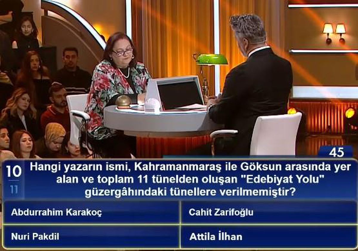 Hangi yazarın ismi, Kahramanmaraş ile Göksun arasında yer alan ve toplam 11 tünelden oluşan "Edebiyat Yolu" güzergâhında..