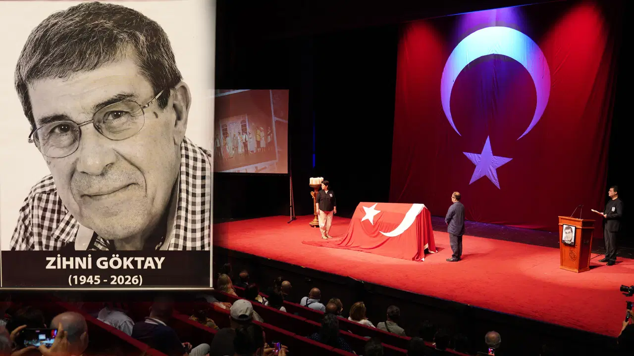 Usta sanatçı Zihni Göktay için Muhsin Ertuğrul Sahnesi'nde tören... İmamoğlu'ndan duygulandıran mesaj: 'Kendimi şanslı hissediyorum'