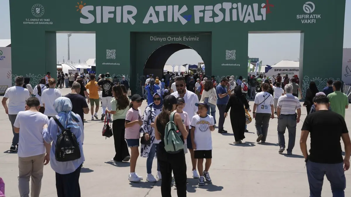 Sıfır Atık Festivali'nin enerji ihtiyacı yenilenebilir kaynaklardan karşılandı
