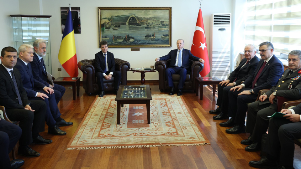 Cumhurbaşkanı Erdoğan, Romanya Cumhurbaşkanı ile görüştü