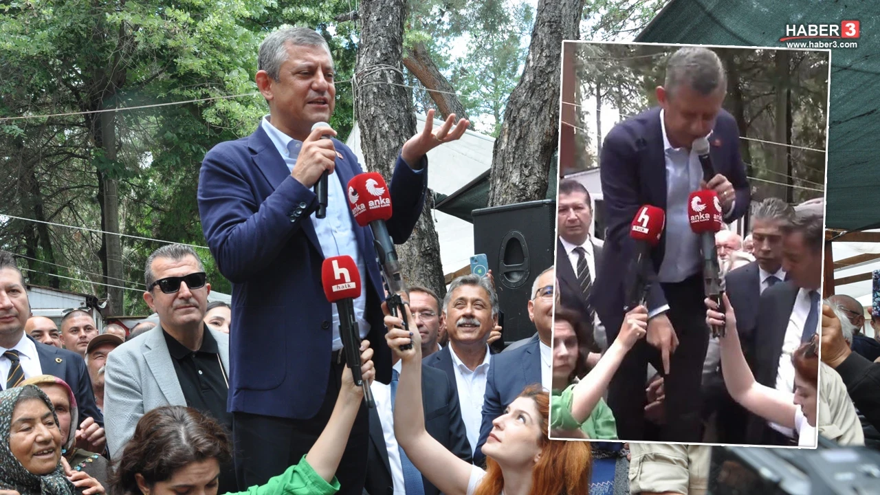 Özgür Özel'den Burdur'da bankın üstünde iktidar sözü: ''Bu bankı saklayın, iktidar lideri olarak geleceğim''