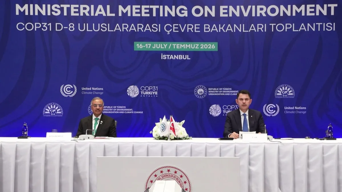 COP31'de D-8 ülkelerinden ortak iklim mesajı