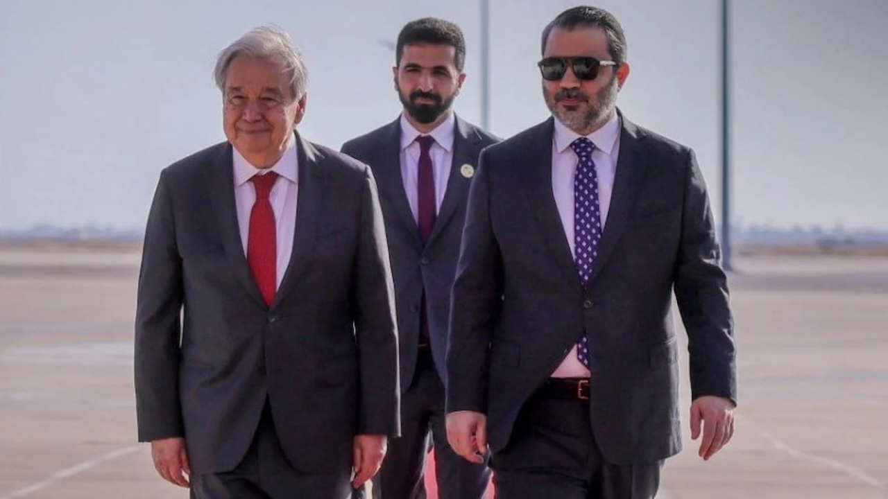 BM Genel Sekreteri Guterres, 17 yıl sonra Şam'ı ziyaret etti