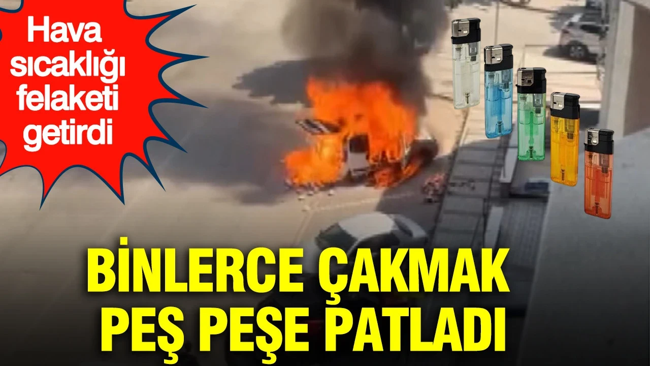 Binlerce çakmak peş peşe patladı: Facia kıl payı atlatıldı: Bursa’da kabus dolu anlar