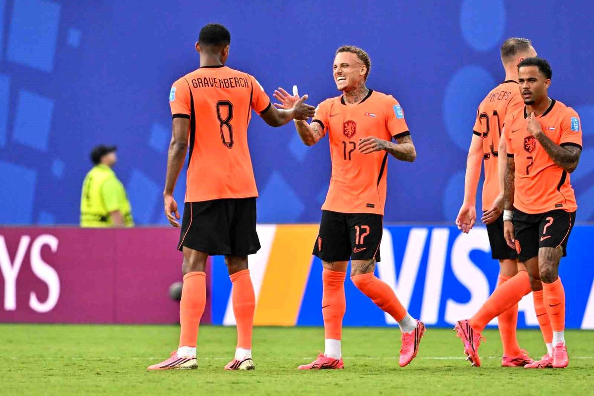 Hollanda, 7 puanla F Grubu'nu lider tamamladı