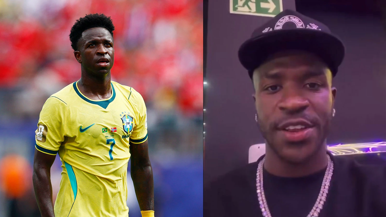 Vinicius Junior estetik ameliyat oldu, yüzü değişti