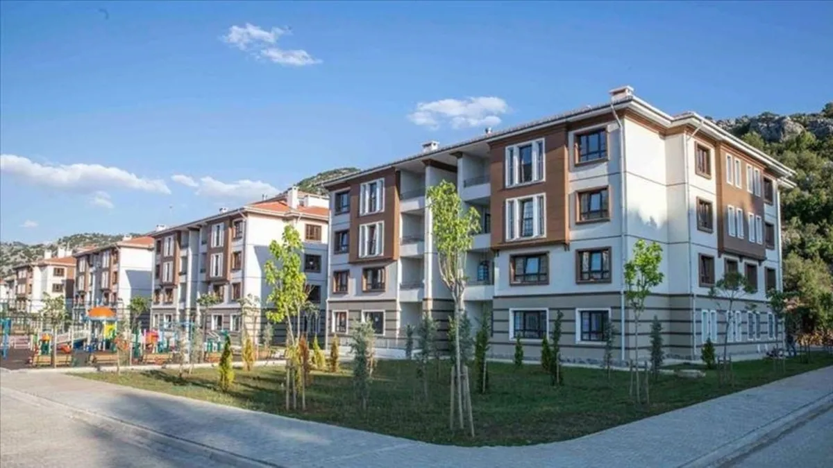 20 bin kurasız konut bugün satışa çıkıyor: İşte örnek ödeme planı...