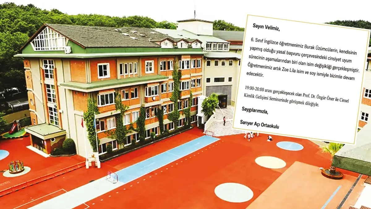 Özel okulda LGBT rezaleti