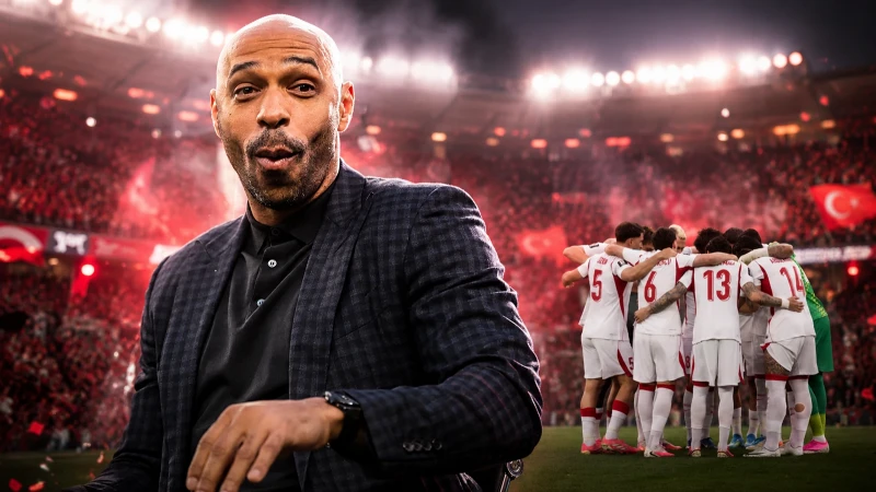 Dünya futbolunun efsanesi Thierry Henry'den Türkiye sözleri
