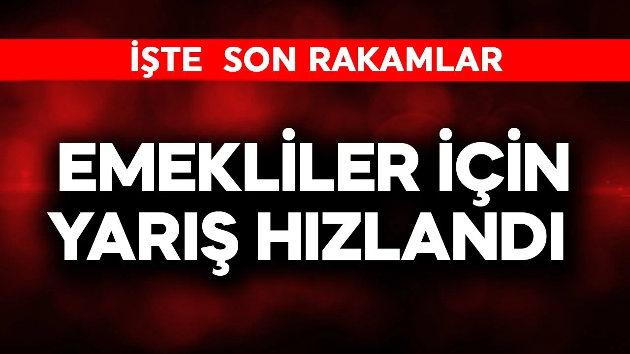 Emekliler için yarış hızlandı! İşte son rakamlar