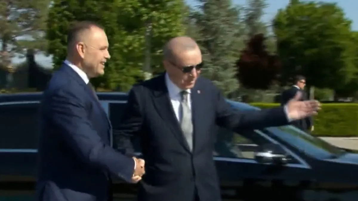 Başkan Erdoğan Polonya Cumhurbaşkanı Karol Nawrocki'yi karşıladı