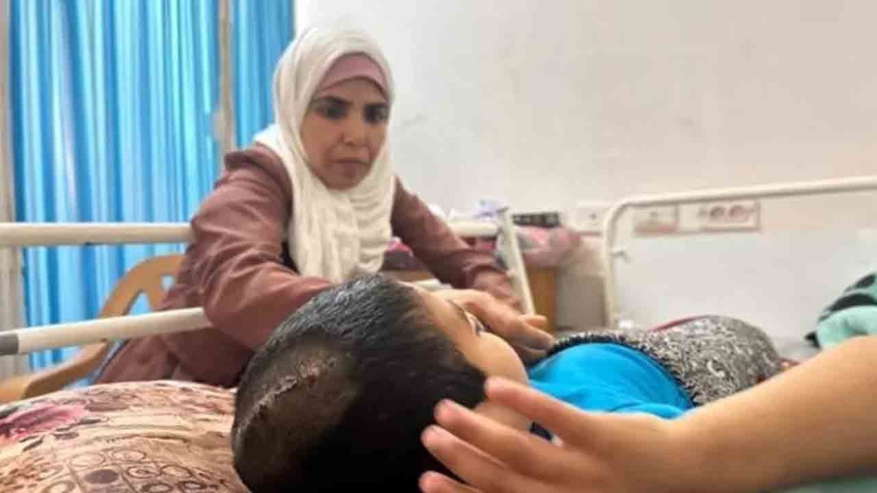 Vahşetten umuda yolculuk: İspanya 20 hasta Filistinli çocuğu Madrid'e getirdi!