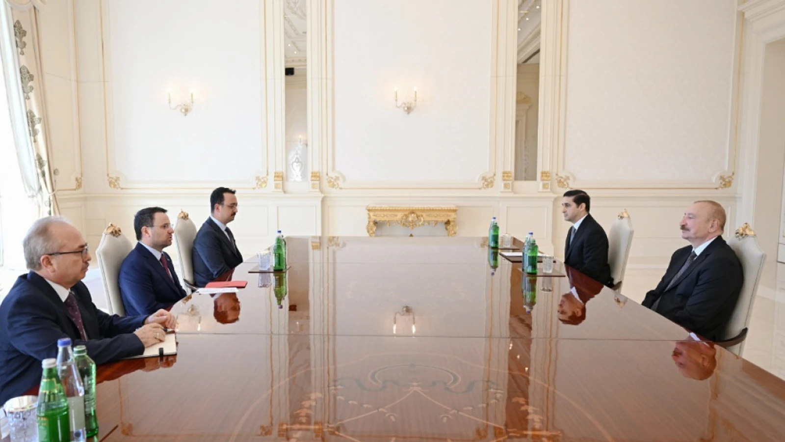 Azerbaycan Cumhurbaşkanı Aliyev, Adalet Bakanı Gürlek'i kabul etti