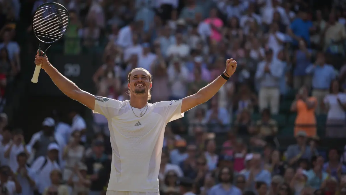 Zverev ile Arthur, Wimbledon'da yarı finalde