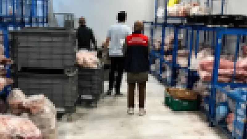Uygunsuz koşullarda muhafaza edilen 4 ton 652 kilo kırmızı ete el konuldu