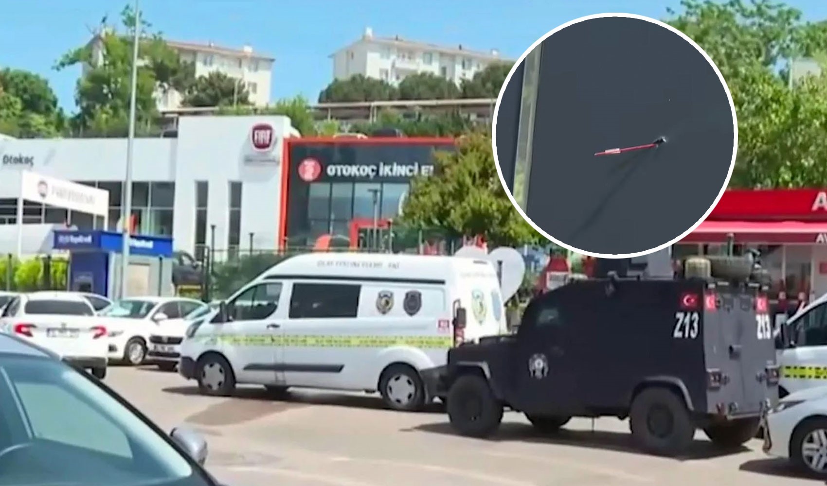 Son Dakika... Otokoç Genel Müdürlüğü'ne silahlı saldırı: Binaya 2 mermi isabet etti, şüpheliler kaçtı!