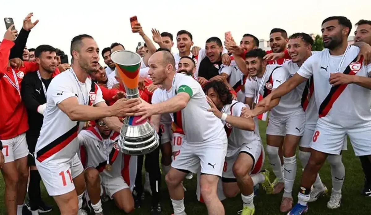 Şampiyon KKTC! Yavru vatan futbolda tarih yazdı