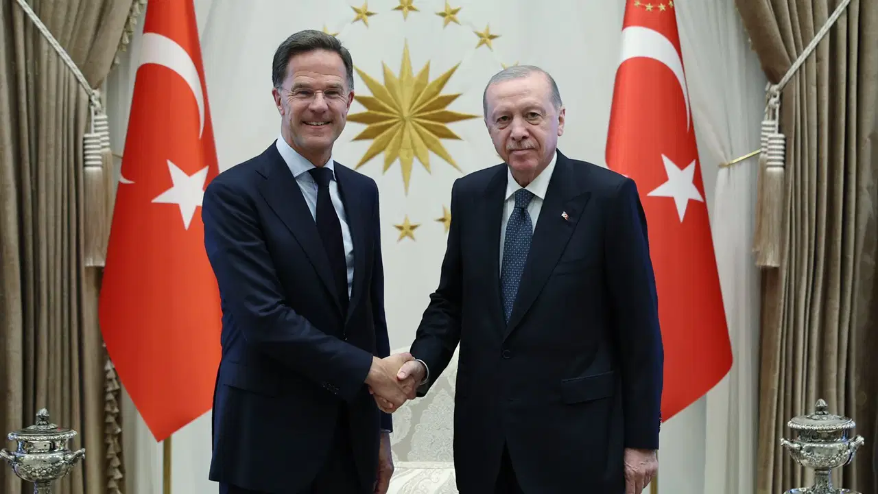 Erdoğan, NATO Genel Sekreteri Rutte ile görüştü