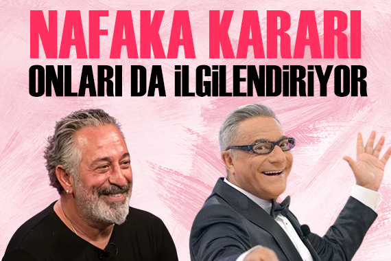 Nafaka kararı Cem Yılmaz ve Mehmet Ali Erbil'i de etkiledi