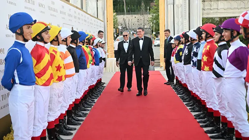 100’üncü Gazi Koşusu Resepsiyonu'nda görkemli kutlama
