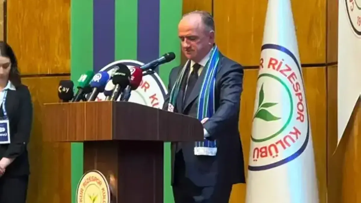 Çaykur Rizespor’da yeni başkan belli oldu! Ali Zeki Saruhan dönemi başladı
