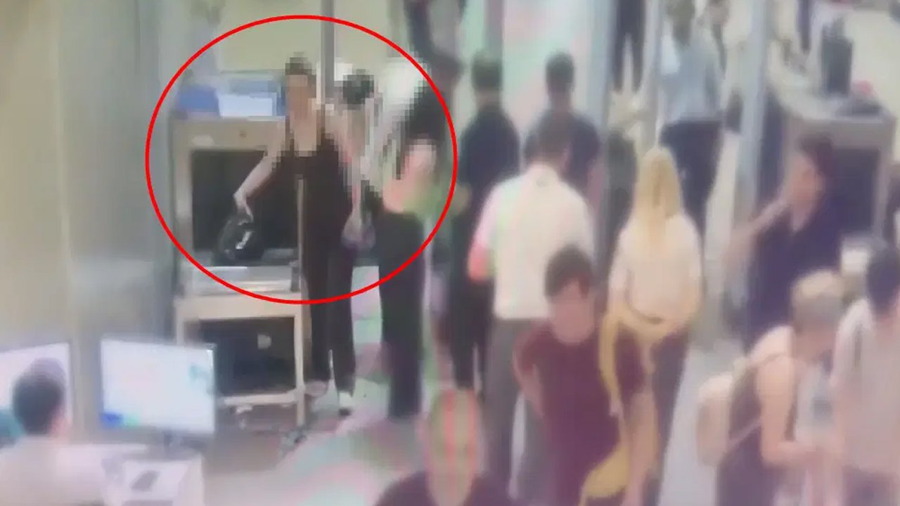 İstanbul'da AVM'ye girmeye çalışan genç kadının çantasından şarjör ve mermi çıktı