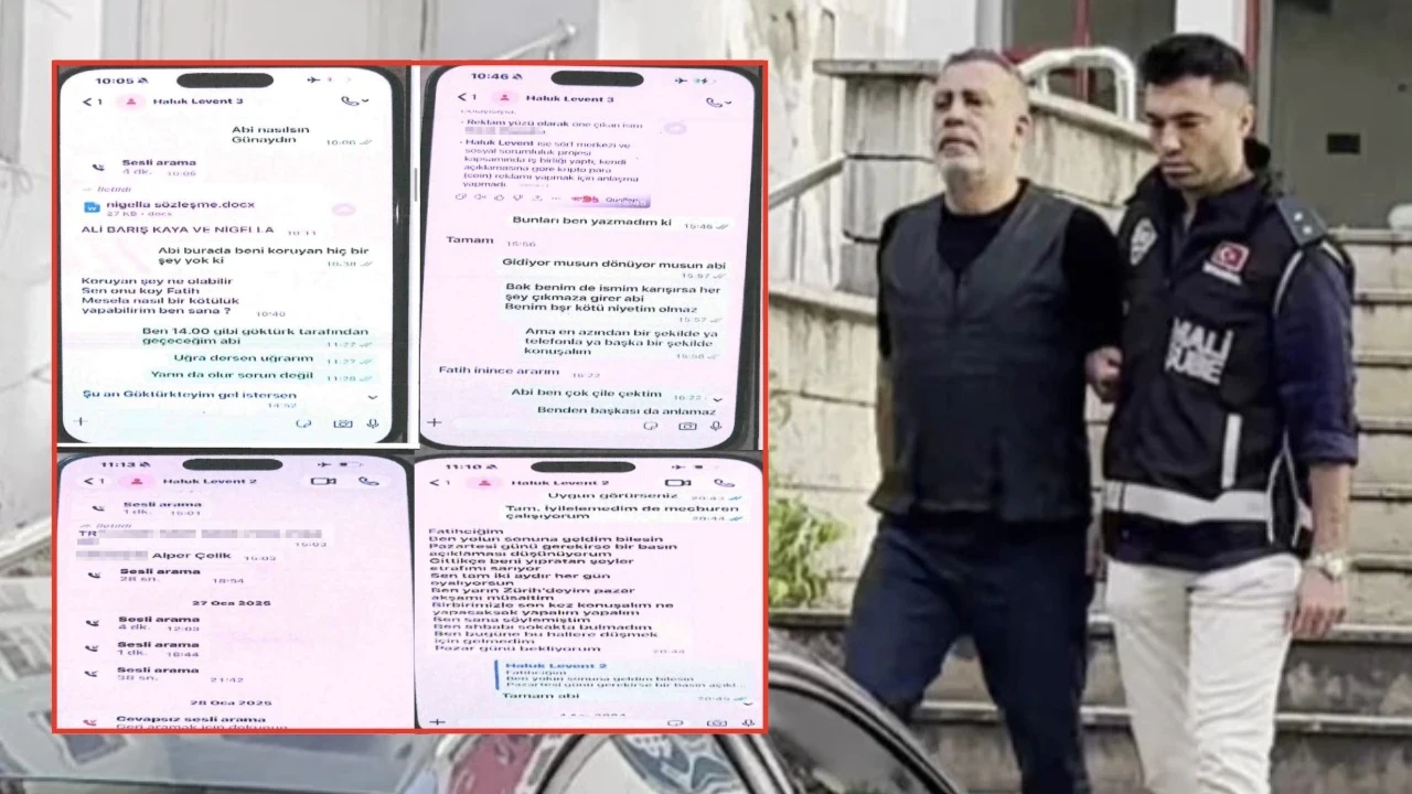 Haluk Levent'in WhatsApp mesajları ortaya çıktı