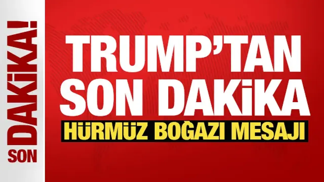 Trump'tan son dakika Hürmüz Boğazı mesajı: Onları fena bombaladık!
