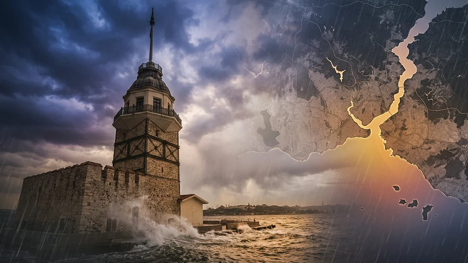 İstanbul hava durumu son dakika: AKOM'dan yağmur ve poyraz açıklaması | HAVA DURUMU HABERLERİ