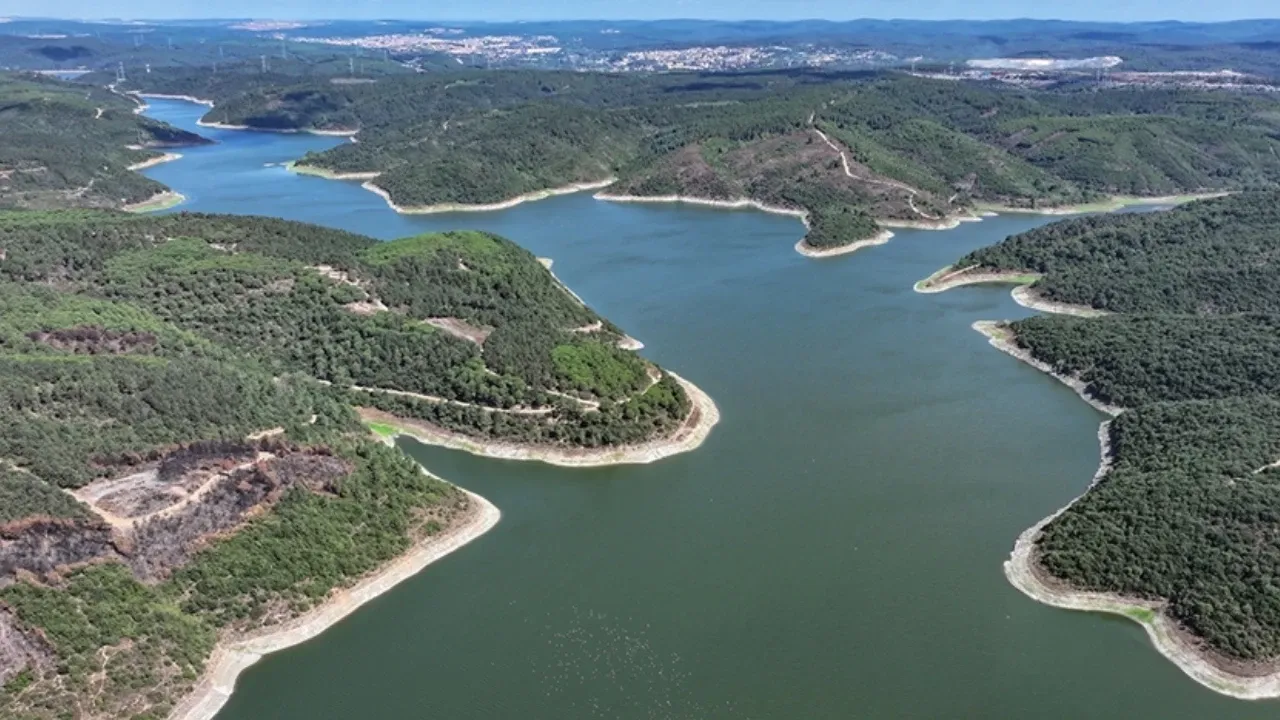 İstanbul'da barajların doluluk oranı yüzde 60'ın altına düştü