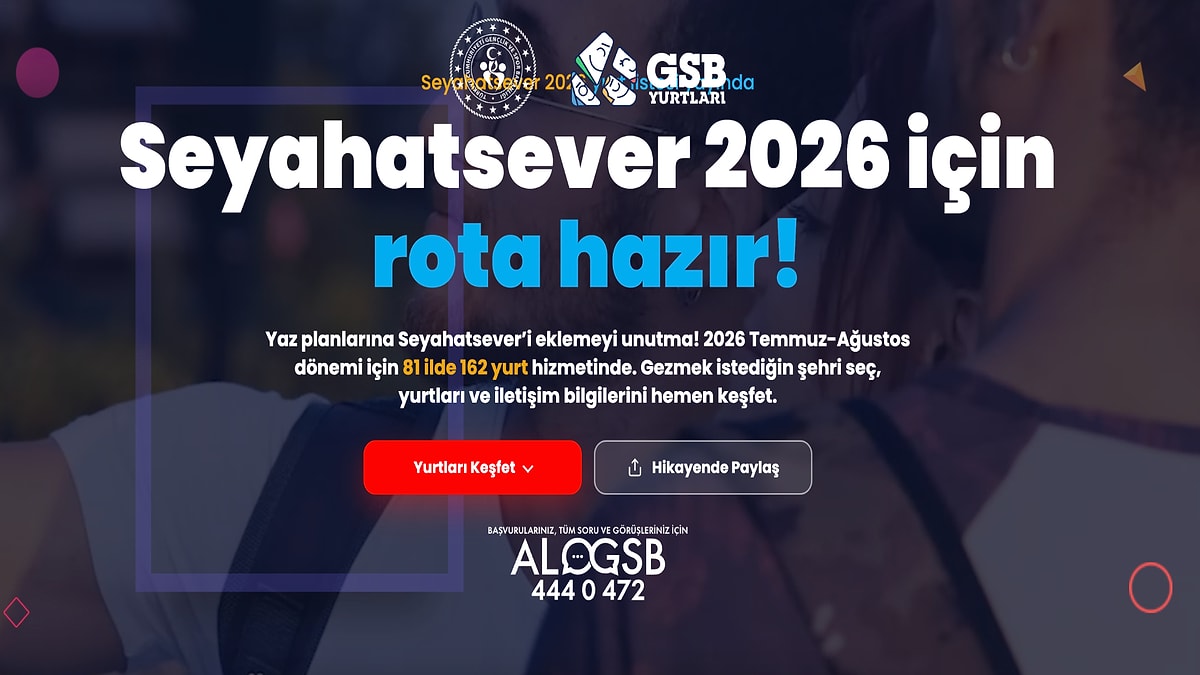 KYK Yurtlarında Ücretsiz Konaklama: Seyahatsever Nedir? Seyahatsever 2026 Hangi İllerde, Hangi Yurtlarda Var?