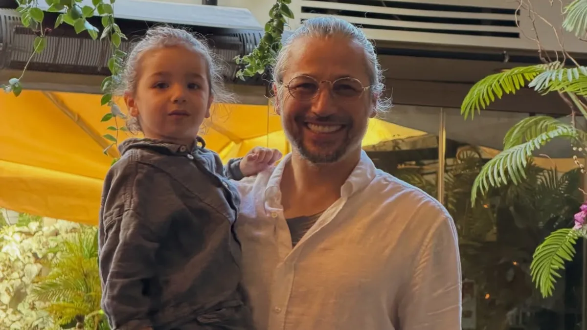 İlhan Mansız’ın oğlu Leon ile pozları kalpleri ısıttı