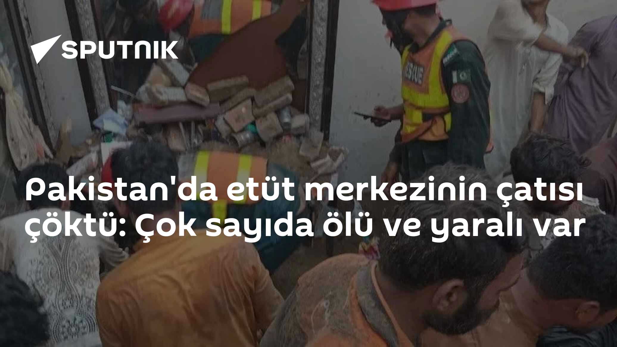 Pakistan'da etüt merkezinin çatısı çöktü: Çok sayıda ölü ve yaralı var