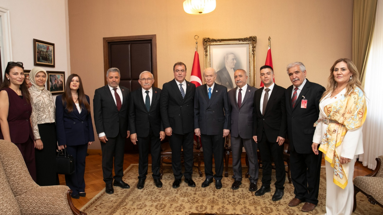 MHP Eskişehir teşkilatları Ankara'da grup toplantısına katıldı