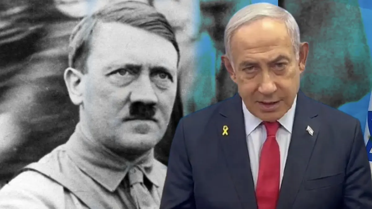 Hitler'in izinden! Netanyahu'dan Nazi söylemi: Zayıflara yer yoktur, yok olup giderler