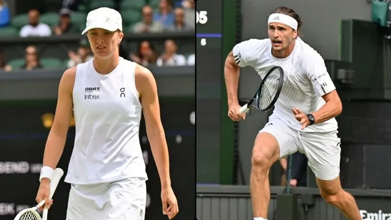 Wimbledon'da büyük sürpriz: Swiatek elendi, Zverev turladı