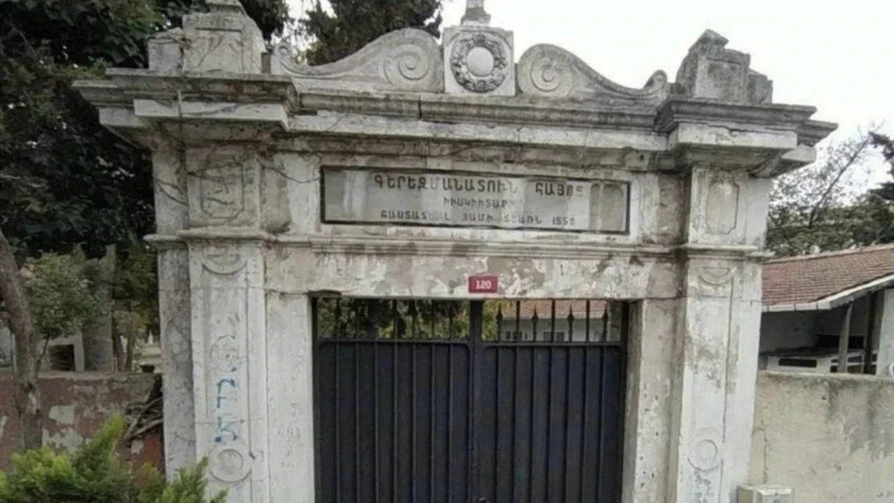 Surp Garabed Ermeni Mezarlığı'nı tahrip eden zanlı tutuklandı