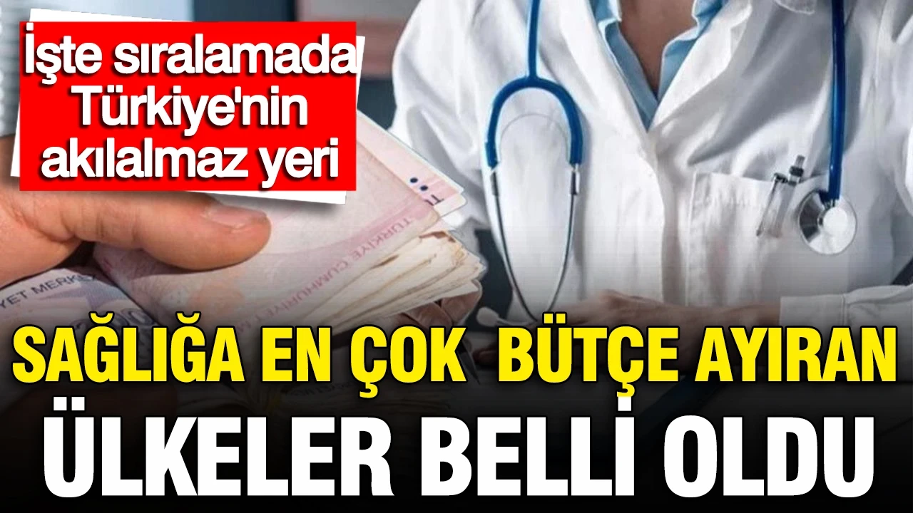 OECD açıkladı: Sağlığa en çok bütçe ayıran ülkeler belli oldu: İşte Türkiye'nin listedeki yeri