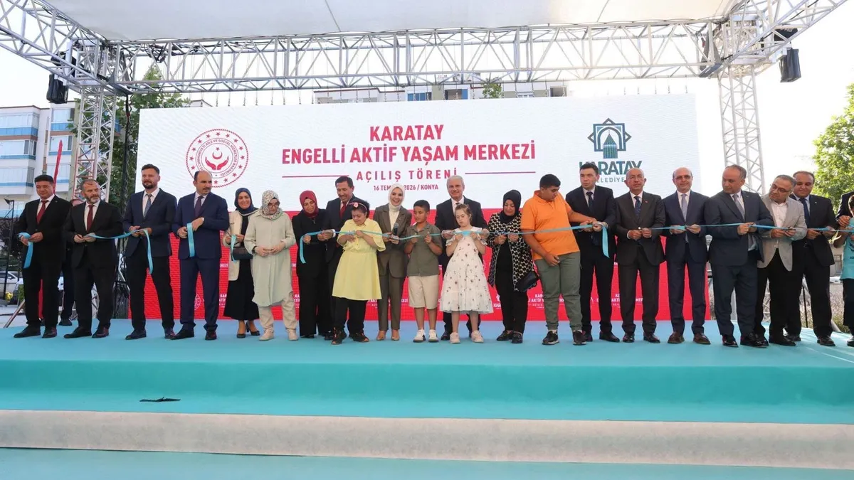 Aile ve Sosyal Hizmetler Bakanı Göktaş, Türkiye’nin en büyük Engelli Aktif Yaşam Merkezi’nin açılışını yaptı