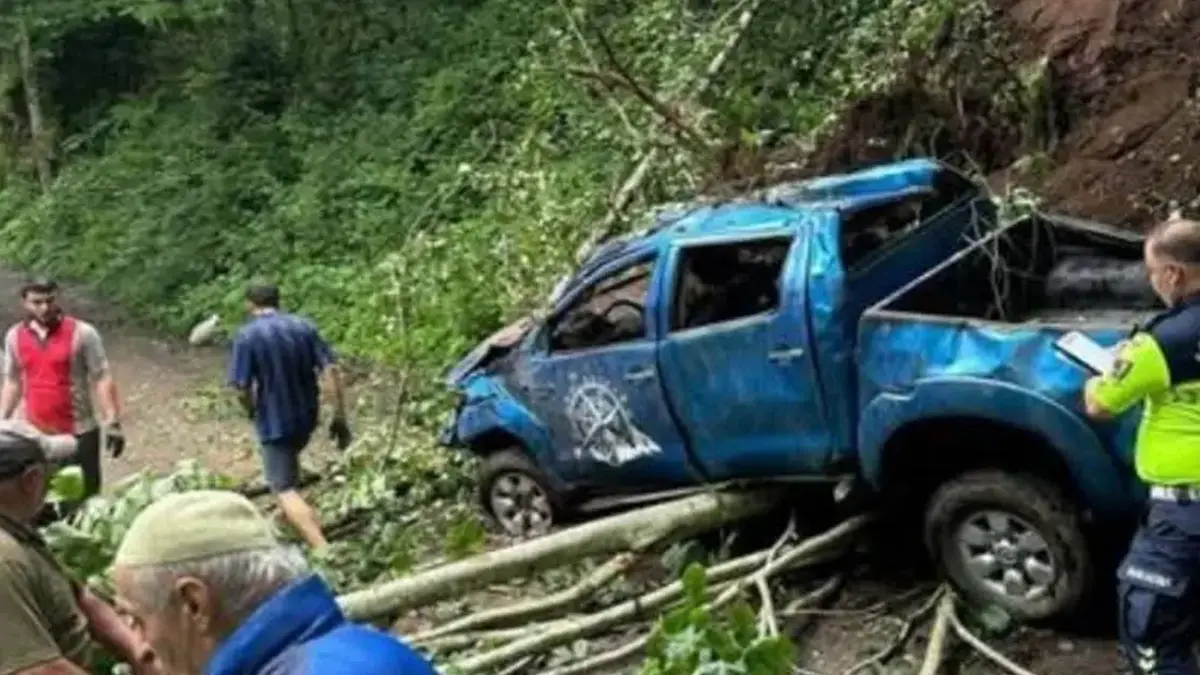 Rize'deki kaza bir ailenin sonu oldu