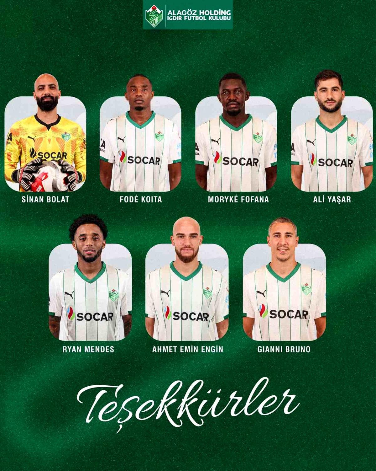 Iğdır FK'da 7 futbolcuyla yollar ayrıldı