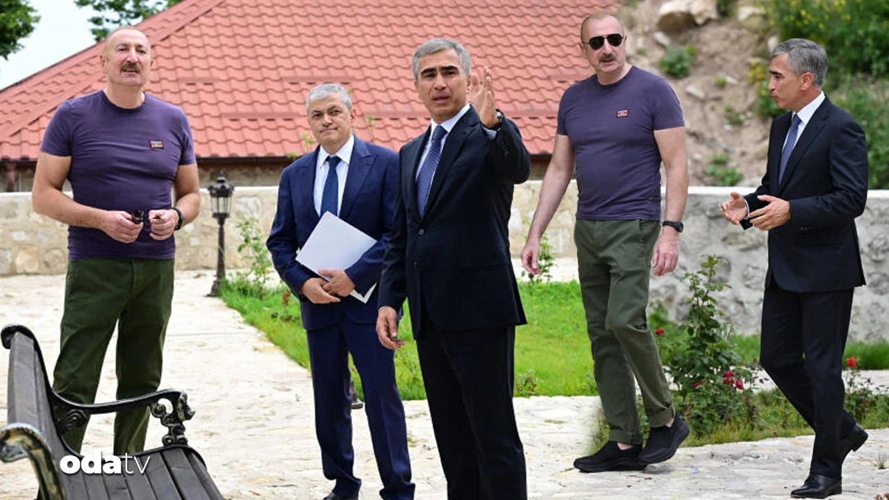 İlham Aliyev 'turist' oldu... Rahat tarzı dikkat çekti