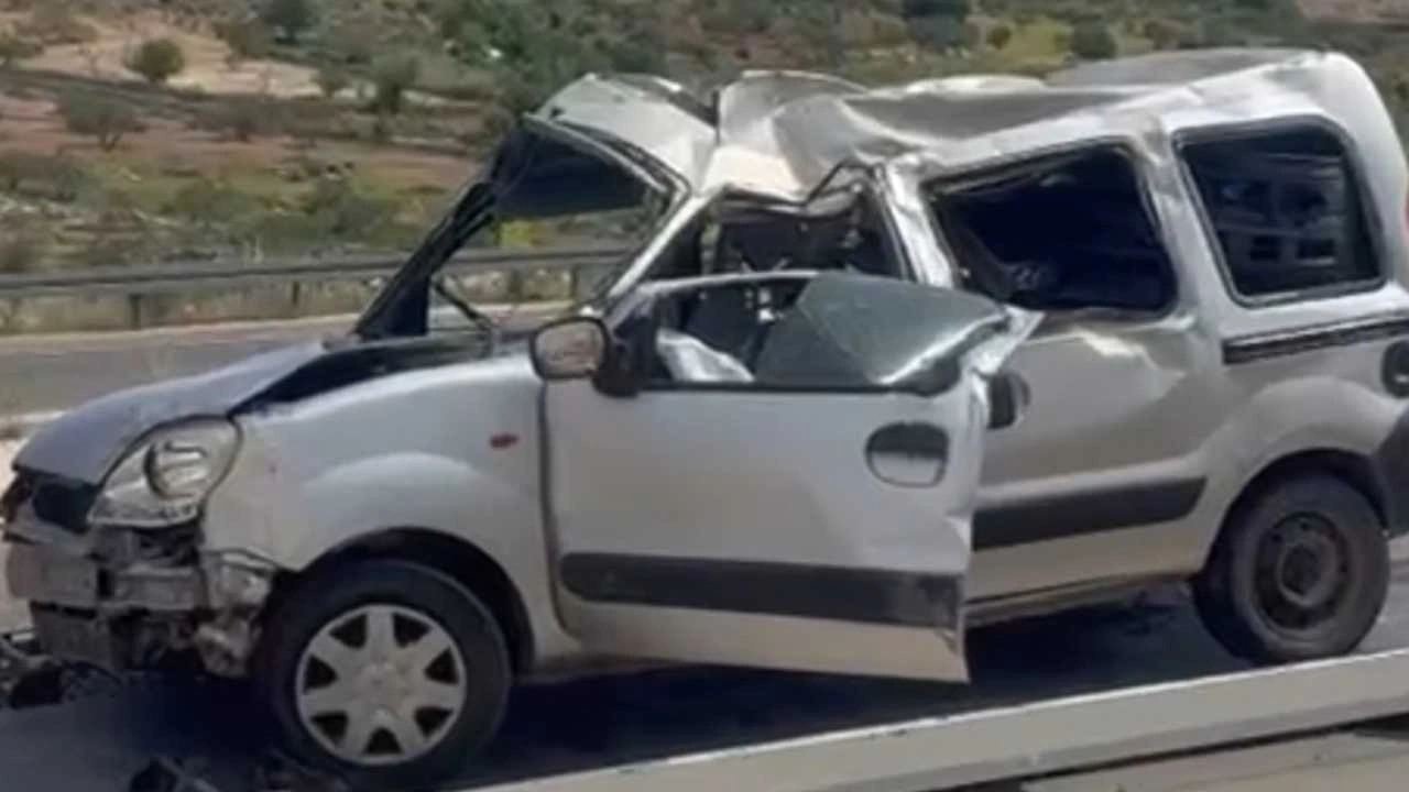 Şarampole devrilen araç can aldı: 1 kişi yaralandı