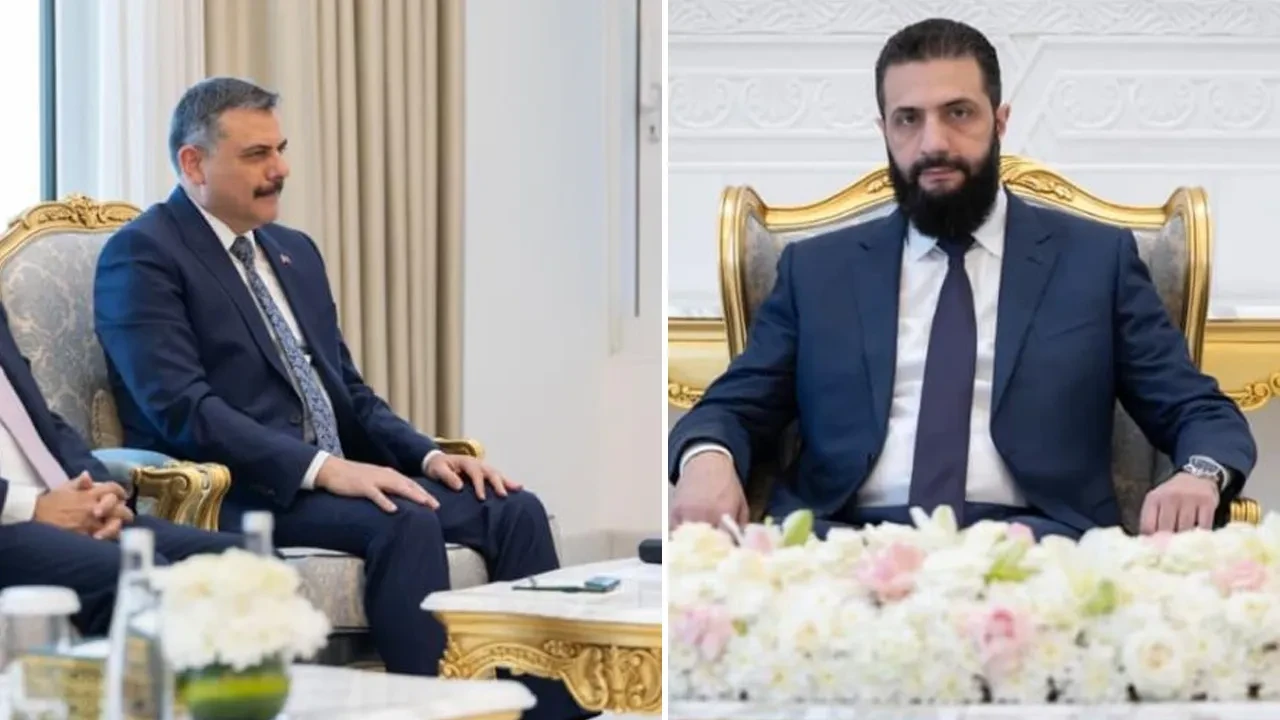 İçişleri Bakanı Mustafa Çiftçi Suriye Devlet Başkanı Ahmed Şara ile bir araya geldi
