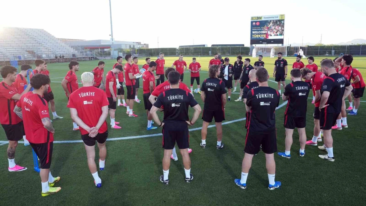 A Milli Futbol Takımı, Arizona’daki son çalışmasını yaptı