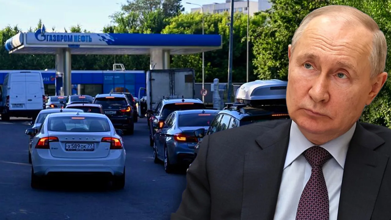Putin krizi kabul etti! Stoklar azaldı, istasyonlarda kuyruklar oluştu