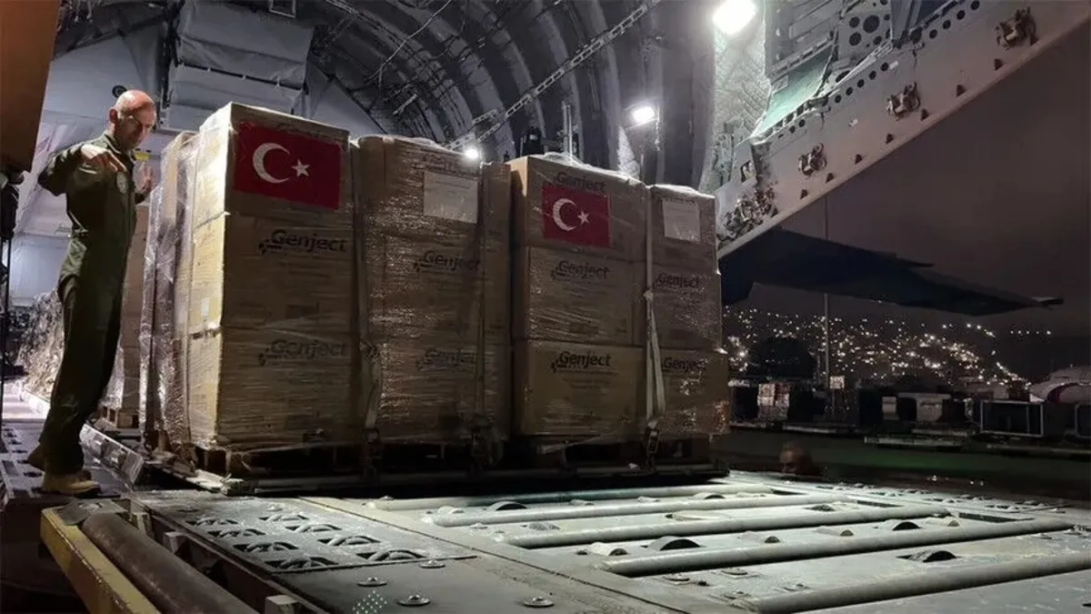 Türkiye'den Venezuela'ya 30 ton insani yardım desteği