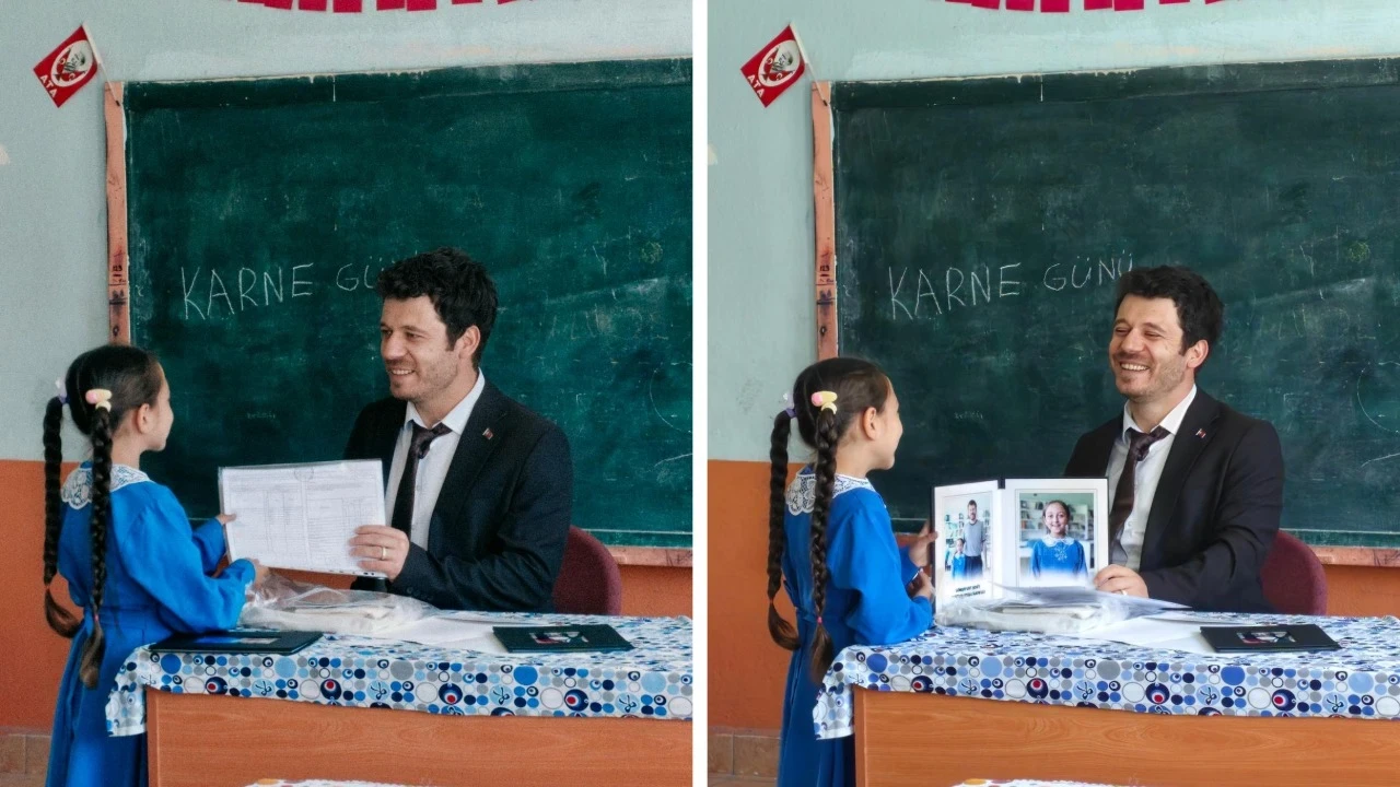 Bir öğretmen, tek öğrenci: Eğitim yılı böyle tamamlandı